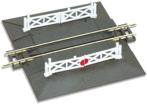 Peco ST-20 Setrack Single Straight Track Level Crossing with Gates - N Scale