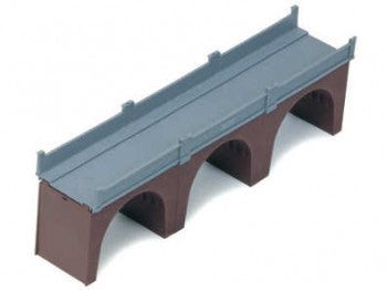 Hornby R180 3 Arch Viaduct (Requires some parts to be snapped together) - OO Scale