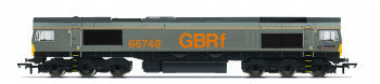 Hornby R30150 Class 66 Co-Co Diesel Locomotive Number 66748 in GBRF Grey Livery - OO Gauge