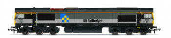 Hornby R30152 Class 66 Co-Co Diesel Locomotive Number 66793 in Railfreight Construction (Retro) Livery - OO Gauge