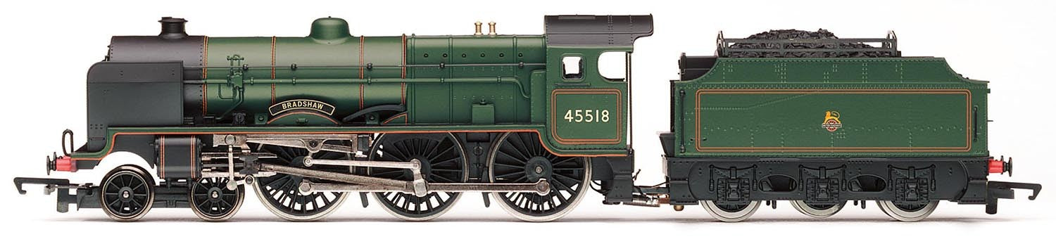 Hornby R3278 (Railroad Range) BR Patriot Class Number 45581 named "Bradshaw"  in BR lined Green Livery - OO Scale