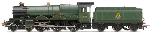 MON Hornby R3383TTS Castle Class 4-6-0 Number 4073 "Earl of St Germans"  BR Lined Green Early Crest TTS DIGITAL SOUND FITTED - OO Gauge  ** New Ex Shop Stock **