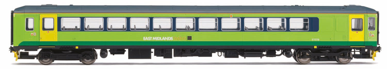 Hornby R3575 BR Class 153 DMU Number 153379 in East Midlands Trains Green Livery - OO Scale **Only  in 1 Stock - Discontinued Item****