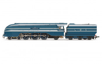 Hornby R3857 LMS Princess Coronation 4-6-2 Steam Locomotive  Number 6220 named "Coronation" with Streamlined Blue Body - OO Scale