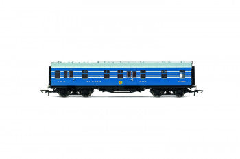Hornby R40054A LMS Stanier Coronation Scot 57' RK Coach No.30089 (with Lights)
