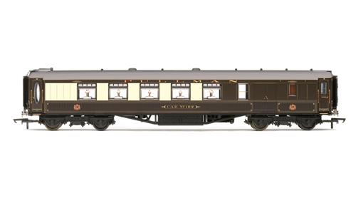 Hornby R4742 Pullman Third Class Brake Car No.162 with working lights - OO Scale