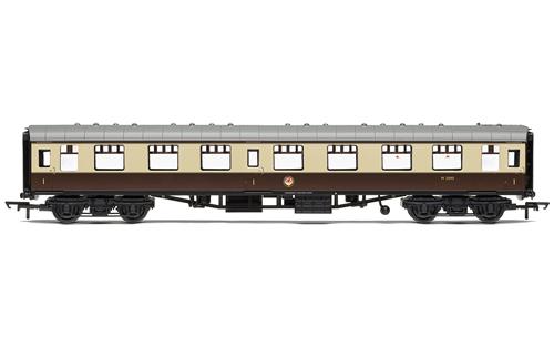 Hornby R4824 Mk1 FO 1st Class Coach Number W3090 BR Chocolate / Cream Livery - OO Gauge