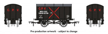 Rapido Trains 908012 "Iron Mink" Van No.58725 in GWR GPV Black (with legend "Improvised Gunpowder Van" as preserved) - OO Gauge