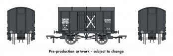 Rapido Trains 908014 "Iron Mink" Van No.35374 in GWR Grey (with sand van lettering) - OO Gauge