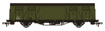 Rapido Trains 910010 Ferry Van (1/227) No.DB787218 in S & T Engineers Olive Livery ZRX TOPS code  - OO Gauge