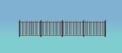 Ratio 434 GWR Spear Fencing - 700mm length (OO Scale)