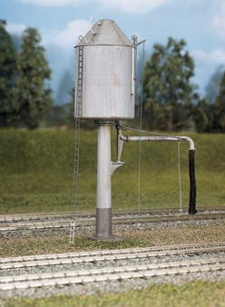 Ratio 528 GWR Round Water Tower Kit on column with conical top (OO / HO Scale)