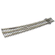 Peco SL-E86 Right Hand Curved Point (Electrofrog) - Code 100 - OO Gauge