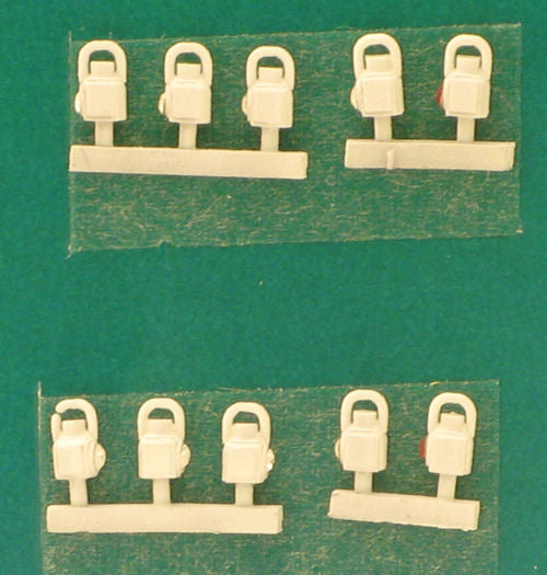 Springside DA4-2 LMS White Head and Tail Lamps (10) - OO Scale