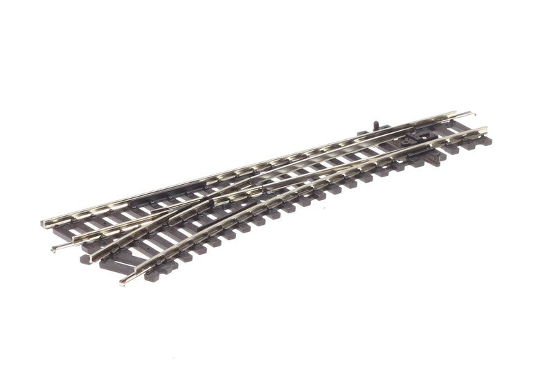 Peco ST-241 Setrack No.2 Radius Left Handed Point with Insulfrog - OO / HO Scale