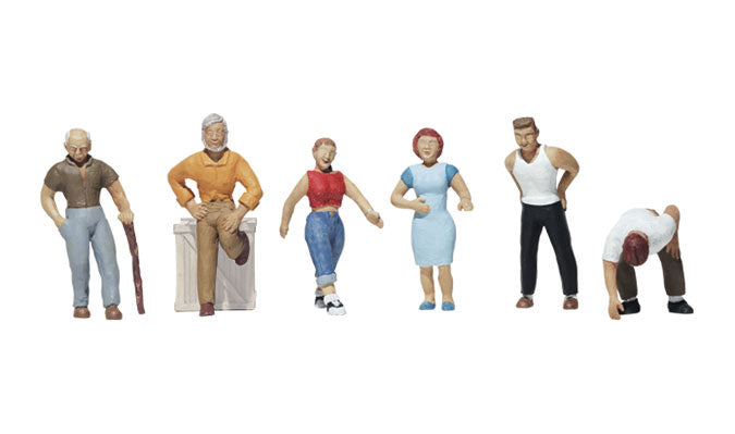 Scenic Accents A1824 Ordinary People (6) - OO / HO Scale