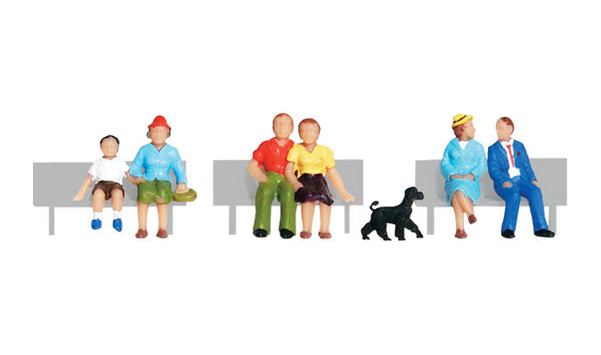 Scenic Accents A1835 Professionals (6 Adults) - OO / HO Scale