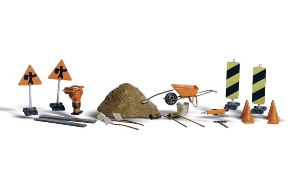 Scenic Accents A1851 Road Crew Details - OO / HO Scale