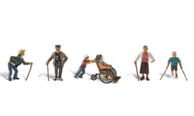 Scenic Accents A1946 Physically Challenged (Mobility Impaired) - OO / HO Scale
