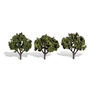 Woodland Scenics TR3507 3 - 4"Sun Kissed (Medium) Trees (3"- 4" tall) Pack of 3 - Suitable for scales N to O