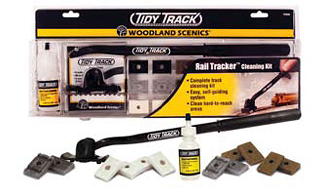 Woodland Scenics TT4550 Tidy Tracker Cleaning Kit - For OO and N Scales