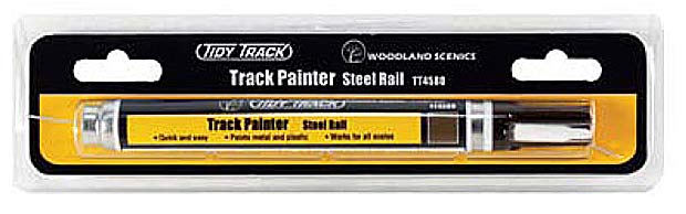 Woodland Scenics TT4580 Tidy Track Track Painter - Steel Rail - 10ml tube