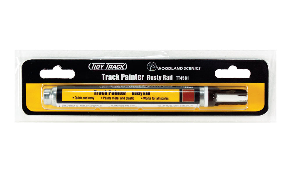 Woodland Scenics TT4581 Tidy Track Track Painter - Rusty Rail (10ml tube)