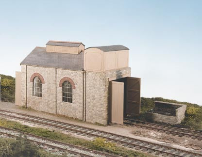 Wills CK14 Single Road Engine Shed - OO Scale