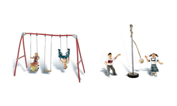 Scenic Accents A1943 Playground Fun - OO / HO Scale