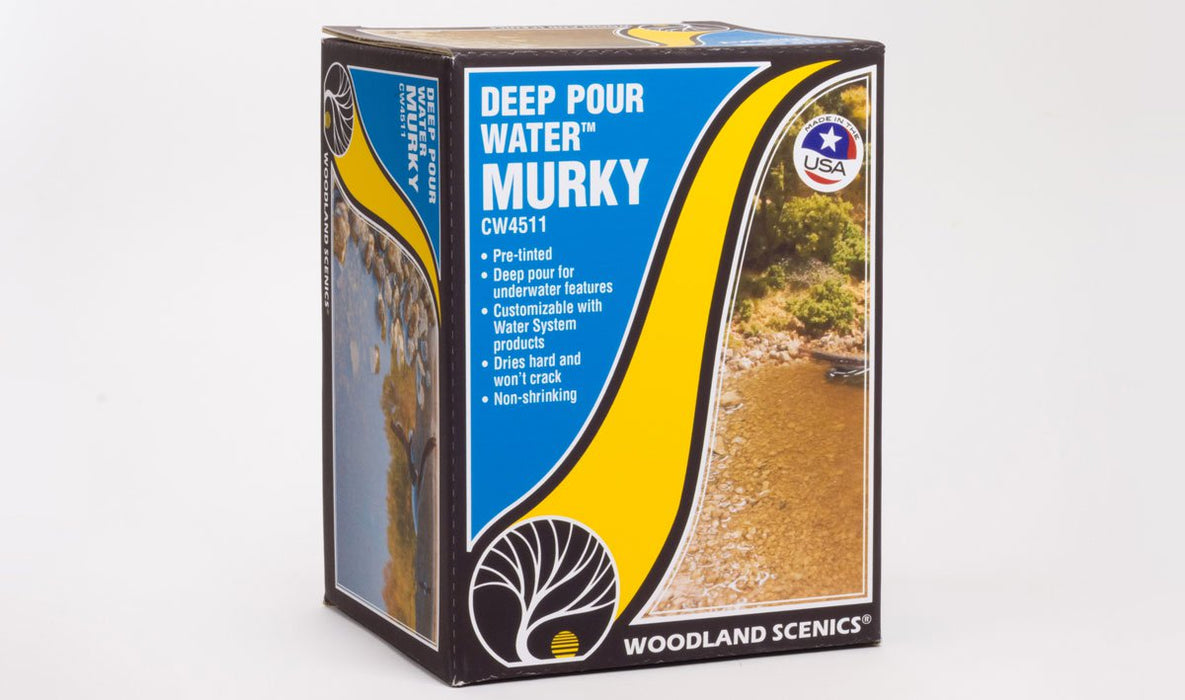 Woodland Scenics CW4511 Deep Pour Water Murky (Contains ingredients for 8fl oz / 236ml)