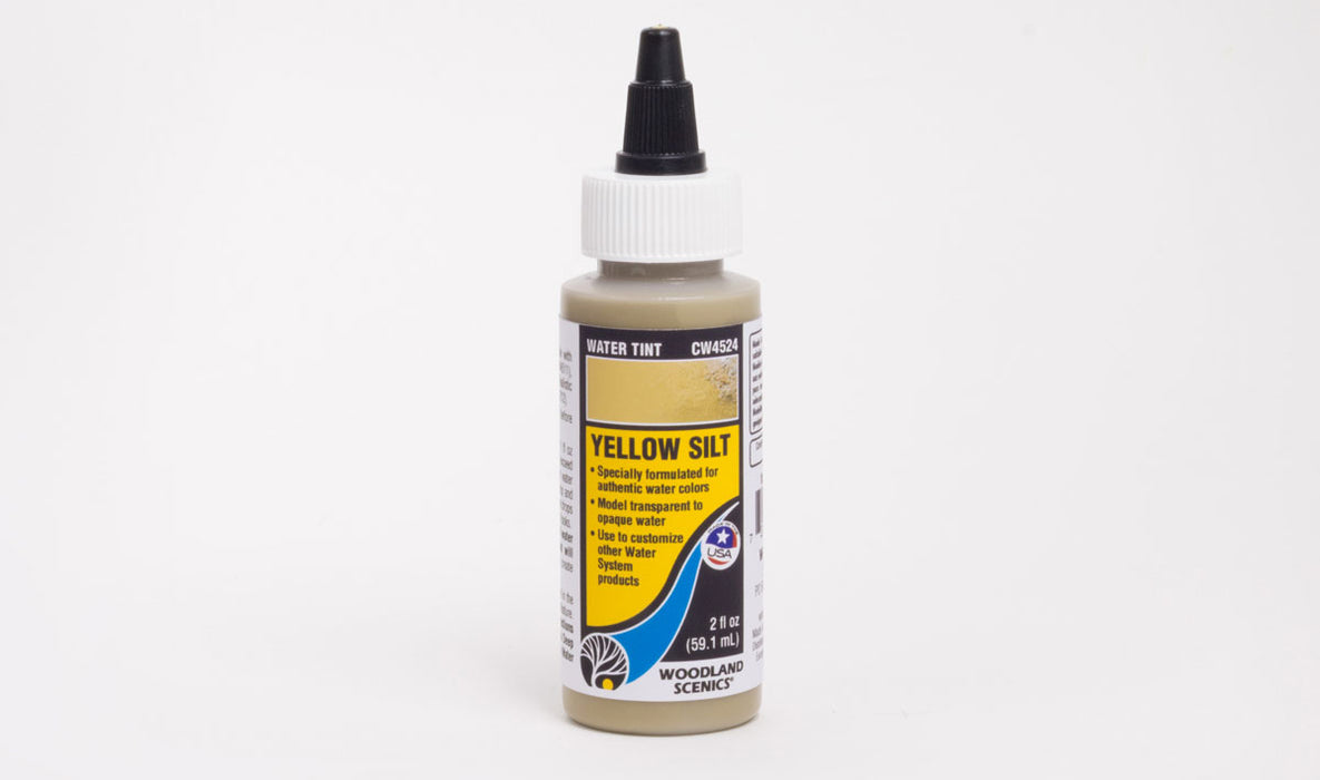 Woodland Scenics CW4524 Water Tint - Yellow Silt (59.1ml bottle)