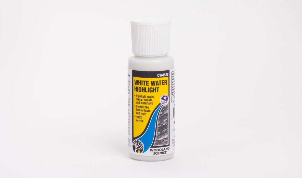 Woodland Scenics CW4529 White Water Highlight (59.1ml bottle)