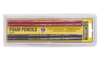 Woodland Scenics ST1431 Foam Pencils (4)