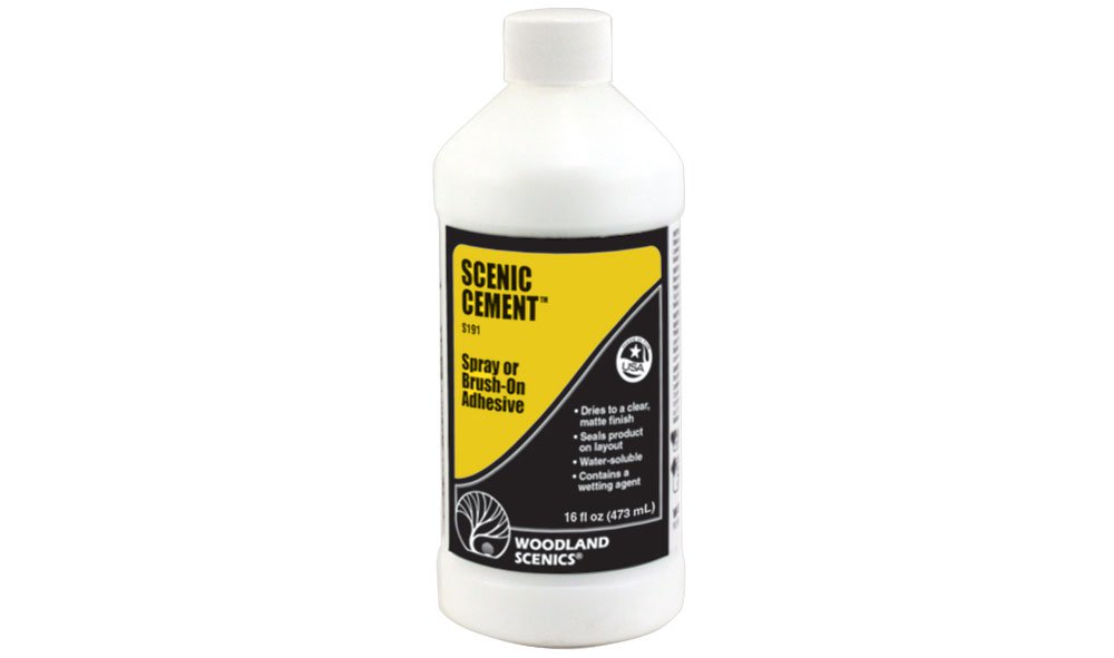 Woodland Scenics S191 Scenic Cement  (Spray or Brush on Adhesive)