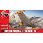 Airfix A02107 Hunting Percival Jet Provost T4 Plastic Kit (1:72 Scale) - Paint and Glue not included