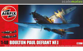 Airfix A05132 Boulton Paul Defiant NF1 Aircraft Plastic Kit - 1:48 Scale