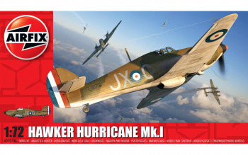 Airfix A01010A Hawker Hurricane Mk.1 Model Kit, 1:72 Scale