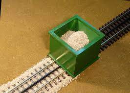 Proses BS-O-02 Ballast Spreader for 3 Rail track - O Gauge