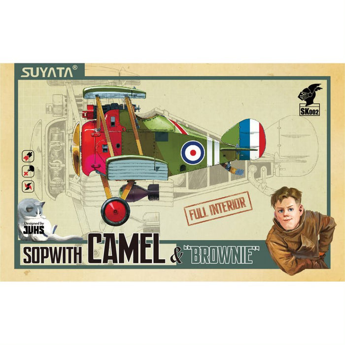 Suyata SK002 Sopwith Camel & "Brownie", Model Kit