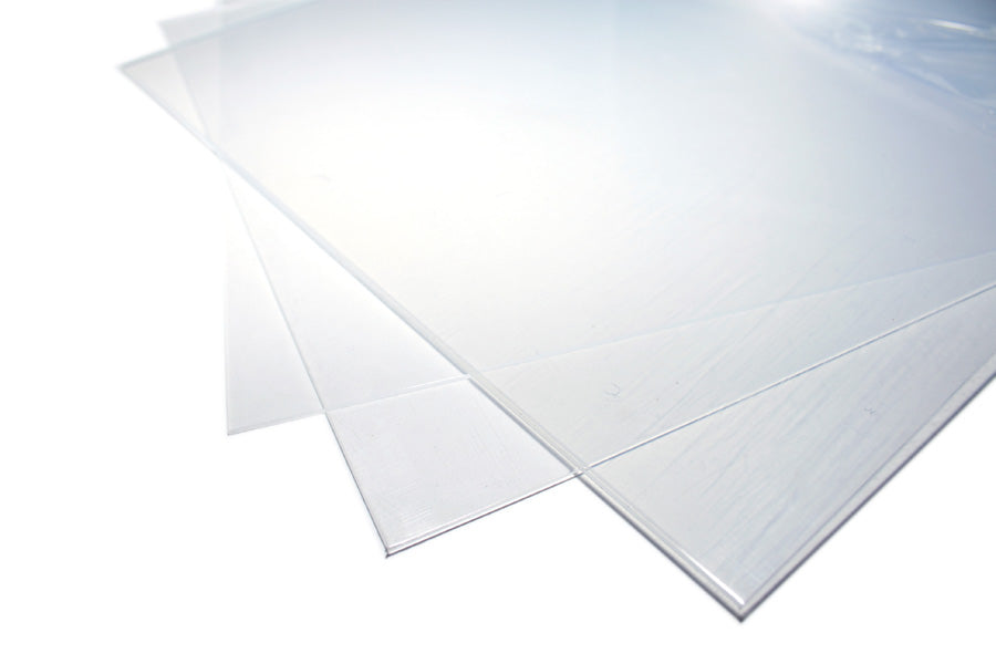 Maquett 603-01 Clear Polyester 0.5mm thickness sheet (194mm x 320mm)