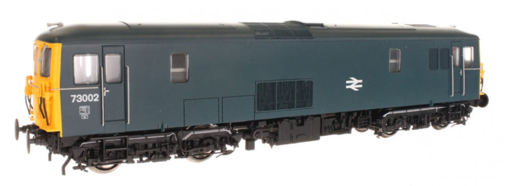 Dapol 4D-006-017 Class 73 Electro Diesel Locomotive Type JA Number 73002 in BR Blue Livery - OO Gauge