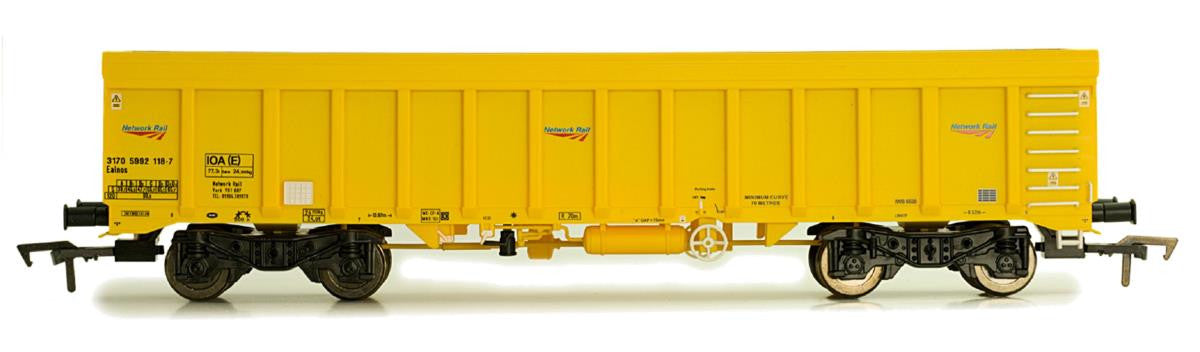 Dapol 4F-045-017 IOA Ballast Wagon Network Rail Yellow 3170 5992  006-4, OO Gauge