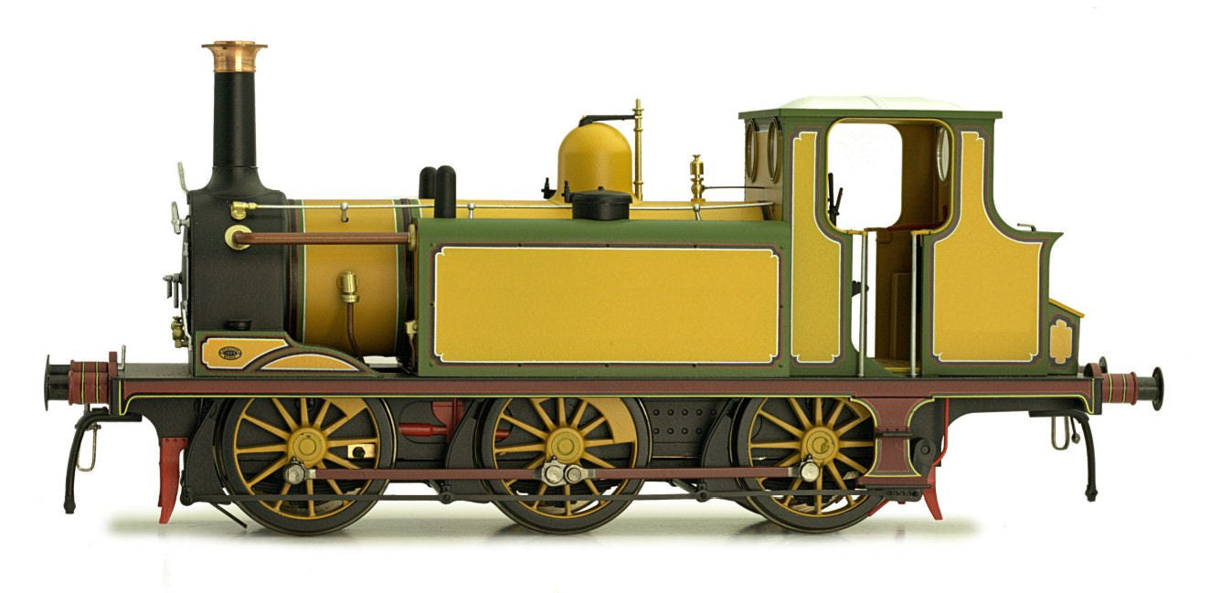 Dapol 7S-010-021 O Gauge Terrier A1 71 LBSC Stroud Improved Green Wrapping, Steam Locomotive