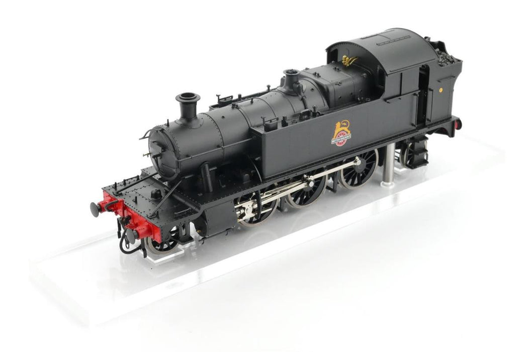 Lionheart Trains LHT-S-4505 Class 45XX 2-6-2 BR Black Early Crest 45 x 2 Unnumbered - O Gauge, Steam Locomotive