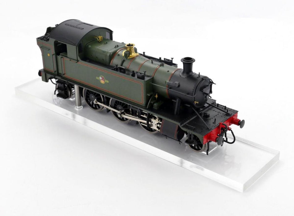 Lionheart Trains LHT-S-4509 Class 45XX 2-6-2 BR Late Crest Lined Green 45 x 3 Unnumbered - O Gauge, Steam Locomotive