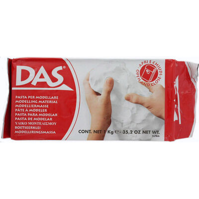 DAS Modelling Material F387000 - Clay (White) - Air Hardening 500g