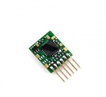 Gaugemaster DCC93 Ruby Series - 2 function Small DCC Decoder 6 Pin