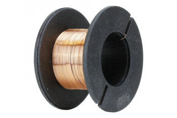 DCC Concepts DCW-ECW.10 Enameled Superfine Wire 0.1mm - 0.12 over enamel (30m Reel)