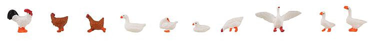 Faller 151909 Hens, Ducks and Geese, N Gauge