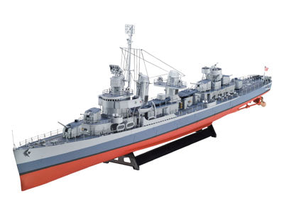 Revell 05091 US Navy Fletcher-Class Destroyer Model Kit, 1:144 Scale